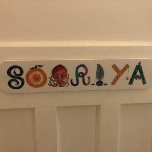 Name plaque
