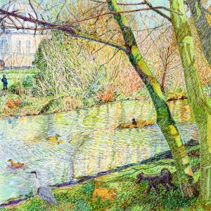 Across to Chiswick House – Limited edition print