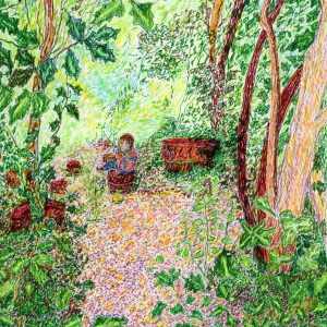 Hiding in Chiswick House Park – Limited edition print