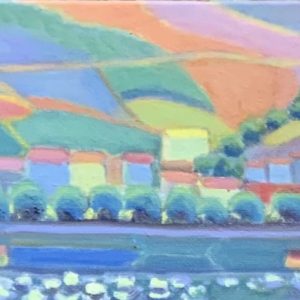 Triptich, the Port of Port Vendres France