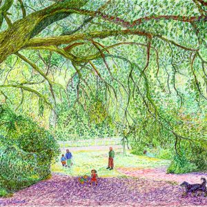 Under the wonderful tree in Chiswick House Park – Limited edition print