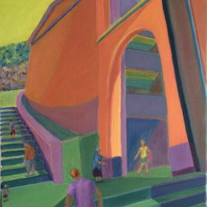 Up the Steps, Port Vendres, France